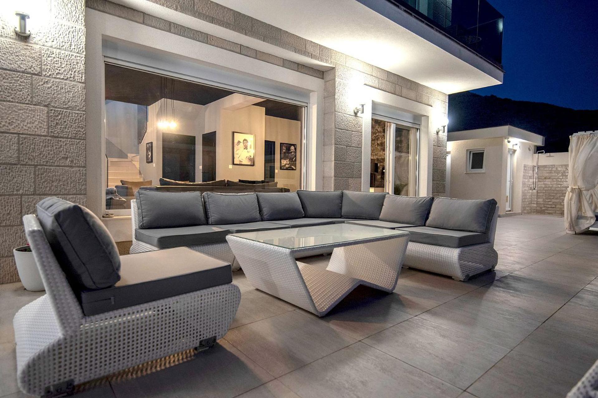 Luxury Villa Miriam With Private Pool And Jet Pool Near Dubrovnik Ivanica Exterior photo